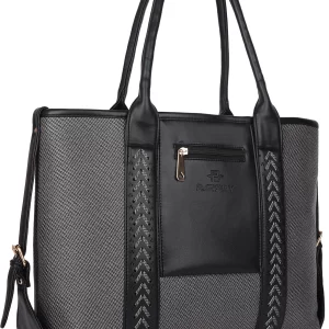 Parsley Women Black, Grey Handbag