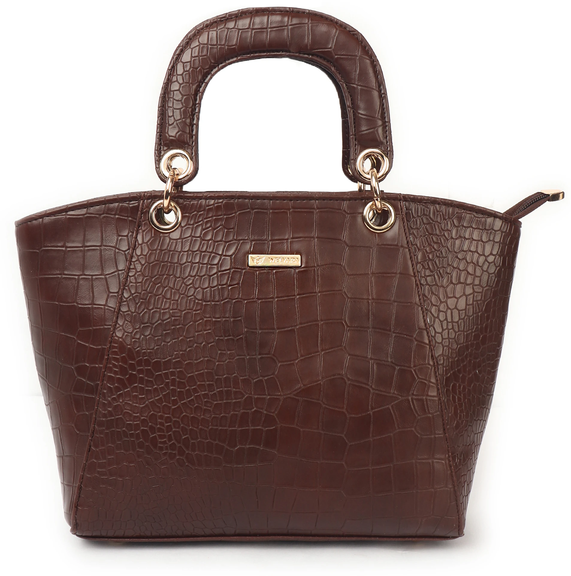 WELVARA Women Brown Hand-held Bag